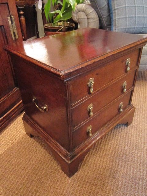 Superb Small George II Period Oak Coffer