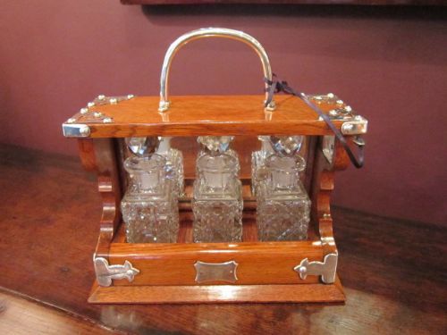 Immaculate Victorian Miniature Liqueur Tantalus