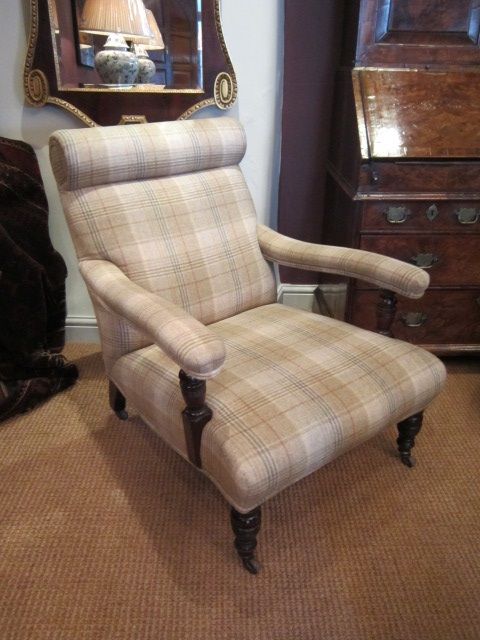 Top Quality Victorian Upholstered Easy Armchair