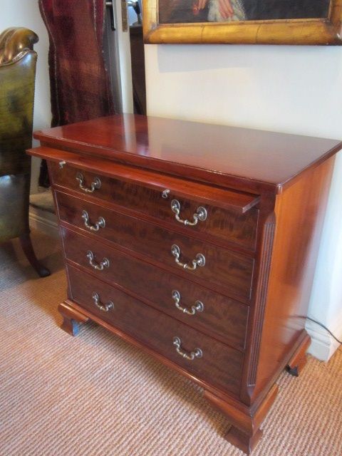 Top Quality George III Style Brushing Slide Chest
