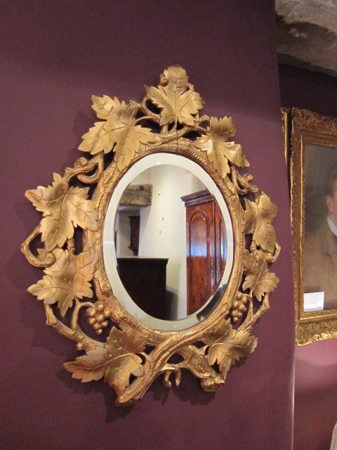 Original Victorian Timber Gilt Wall Mirror