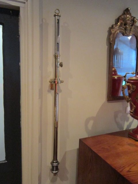 Fine Victorian London Marine Stick Barometer