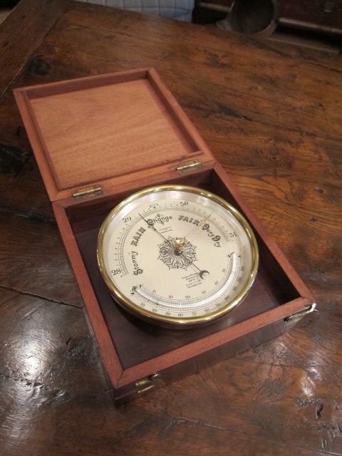 Top Quality Victorian Cased Marine Barometer