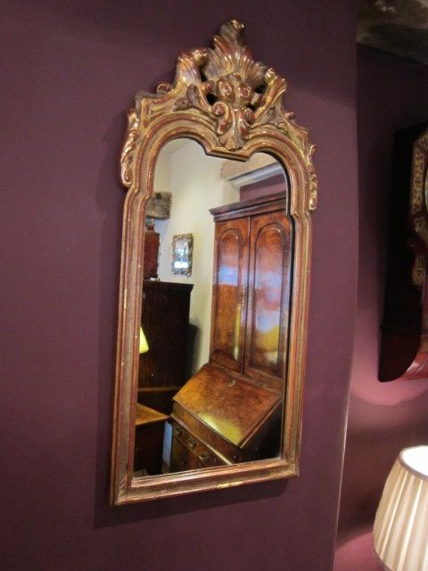 Decorative 19th Century Timber Gilt Mirror