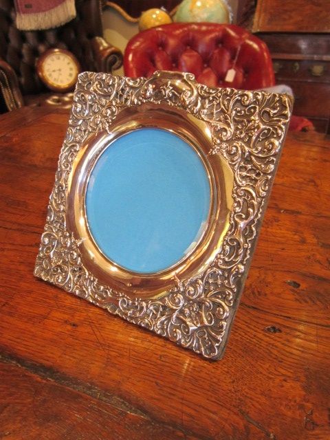 Quality Victorian Silver Fretwork Photo Frame