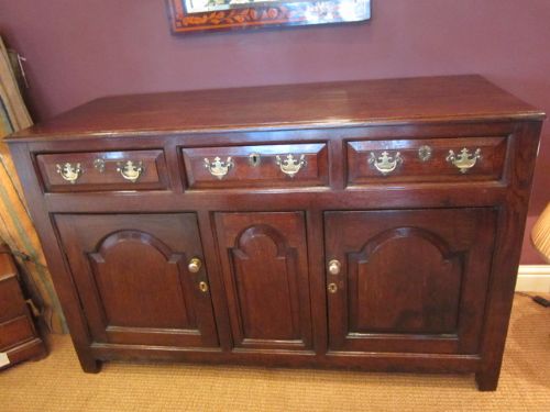 Superb George II Period Oak Dresser Base