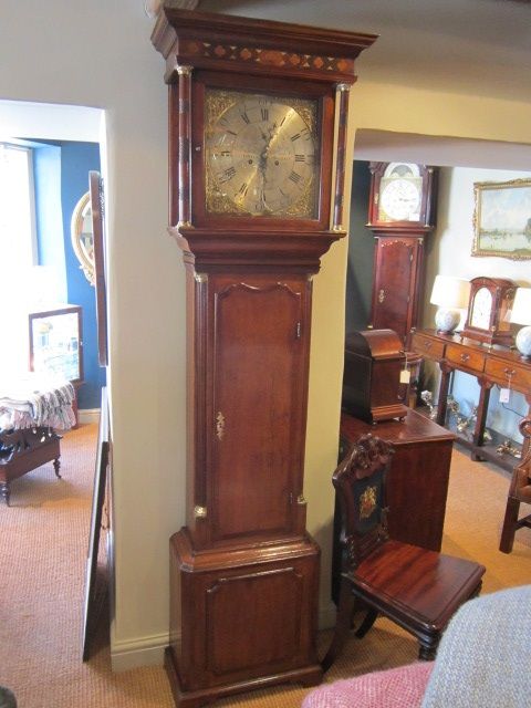 Fine George III 8 Day Macclesfield Longcase Clock