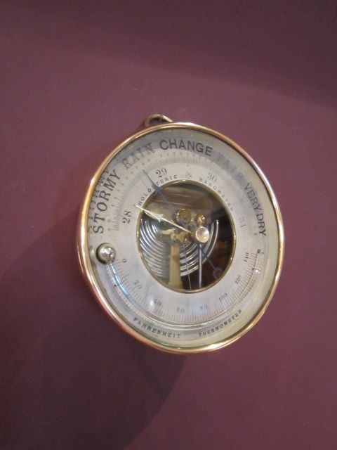 Top Quality Victorian Skeletonised Marine Barometer