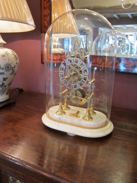 Impressive Victorian Single Fusee Skeleton Clock