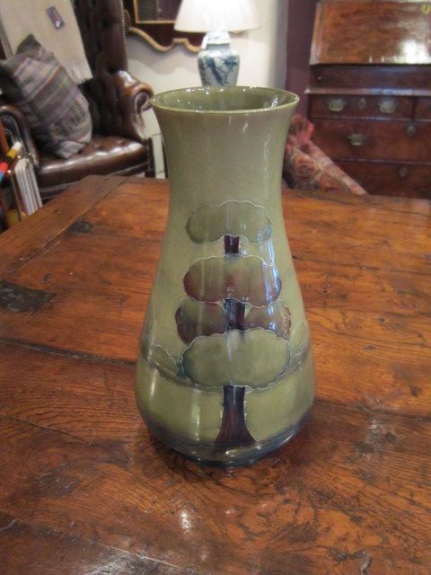 Early Moorcroft Hazeldene Shaped Vase