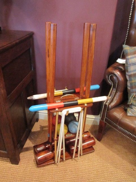 Superb Late 19th Century Jacques of London Croquet Set