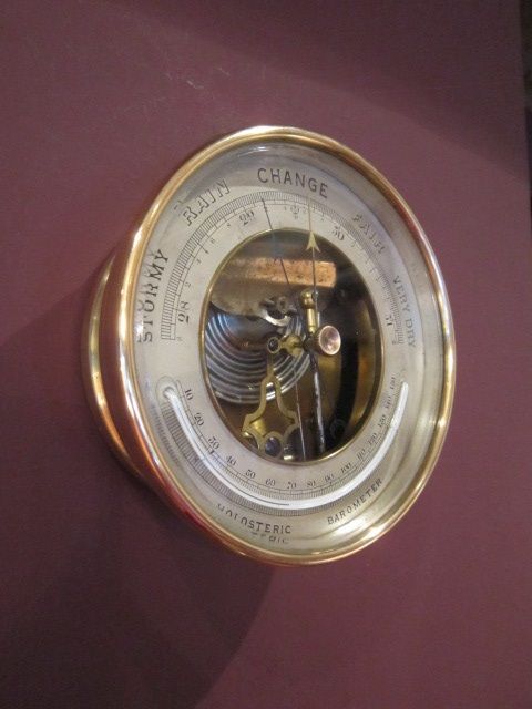 Top Quality Victorian Holosteric Marine Barometer