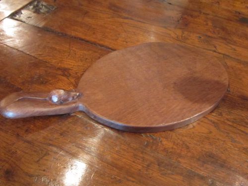 Early Mouseman Oak Cheese Board