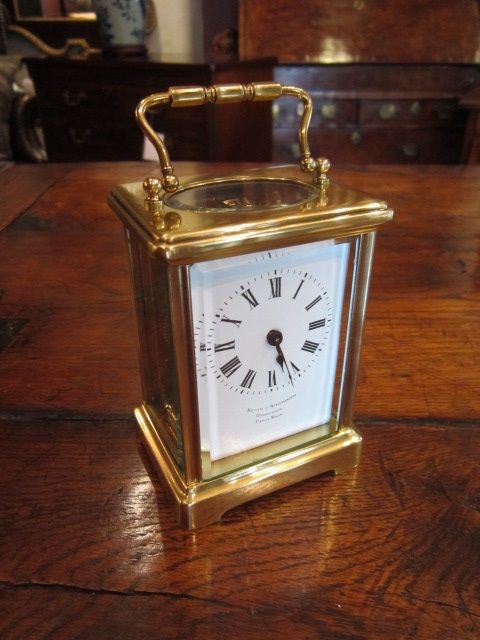 Top Quality Victorian Brass Cased Carriage Clock