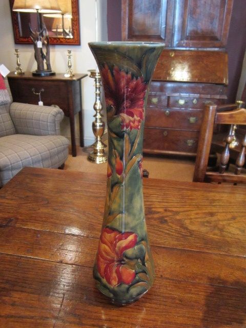 Stunning Moorcroft Spanish Flared Neck Vase