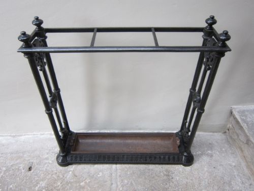Victorian Coalbrookdale Cast Iron Umbrella Stand