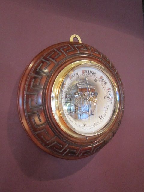 Superb Victorian Mahogany Skeletonised Barometer