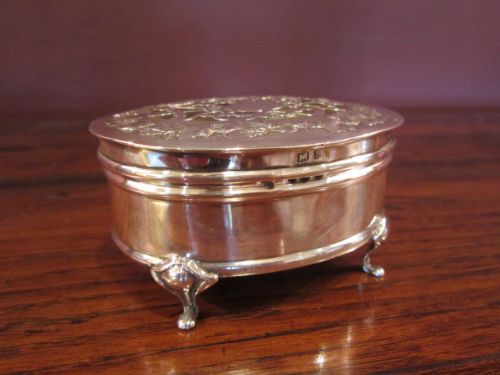 High Quality Edwardian Silver Table Box