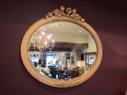 Decorative Victorian Plaster Gilt Wall Mirror