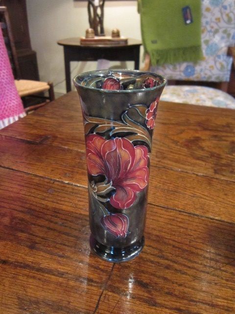 Early Moorcroft Spanish Flared Neck Vase