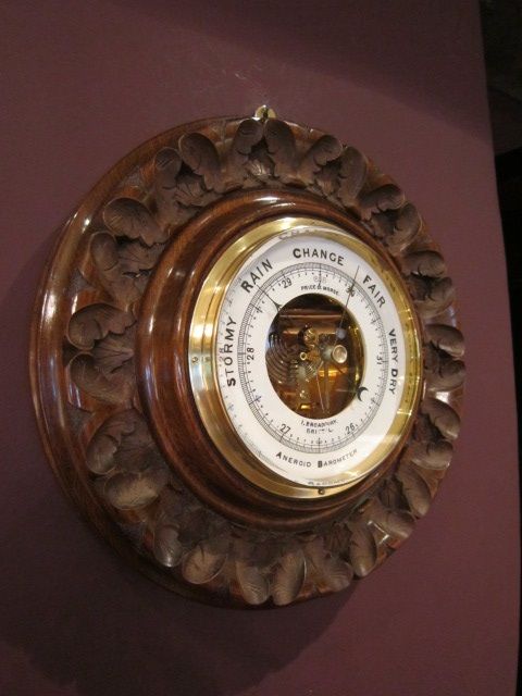 Superb Victorian Polished Walnut Bristol Barometer