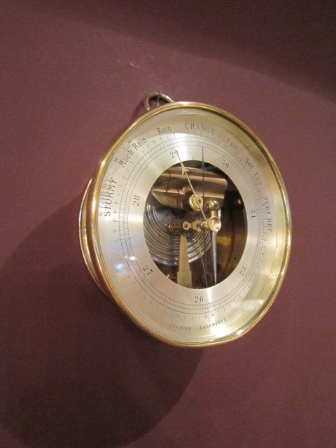 Top Quality Victorian Skeletonised Marine Barometer
