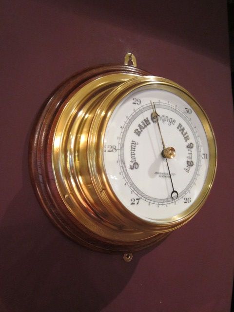 Top Quality Victorian London Bulkhead Barometer
