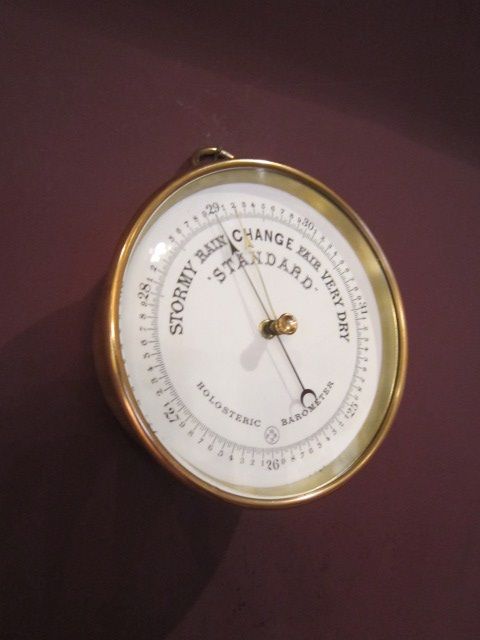 Quality Victorian Holosteric Marine Barometer