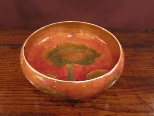 Superb Moorcroft Eventide Roll Neck Bowl