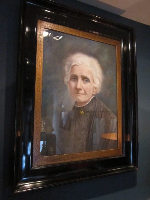 Original George V Watercolour Portrait of a Lady