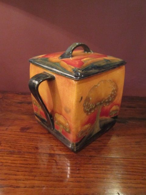 Moorcroft Eventide Twin Handled Lidded Box