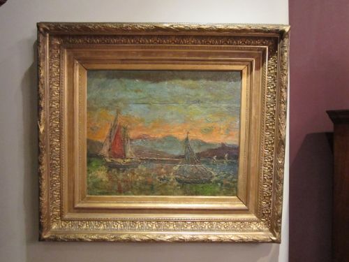 Original Oil on Board Seascape Painting