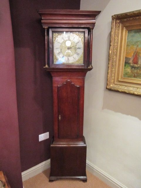 Small George II Westmorland Cottage Longcase Clock