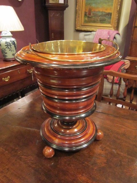 Superb Regency Walnut Open Wine Cooler