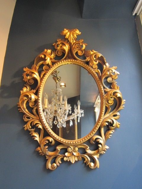 Fine 19th Century Timber Gilt Wall Mirror