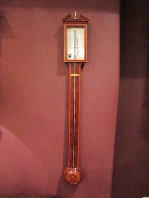 Fine Regency Inlaid Edinburgh Stick Barometer