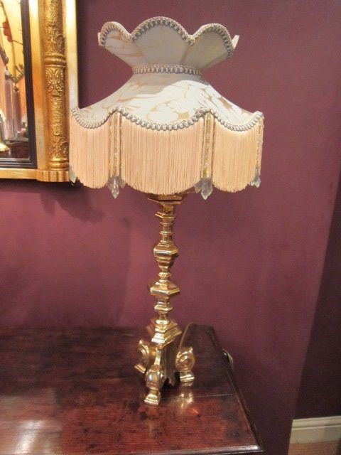 Top Quality Edwardian Candlestick Table Lamp