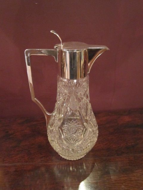 High Quality Edwardian Silver Claret Jug