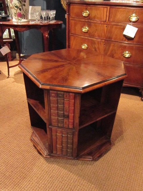 Top Quality Victorian Revolving Low Book Table