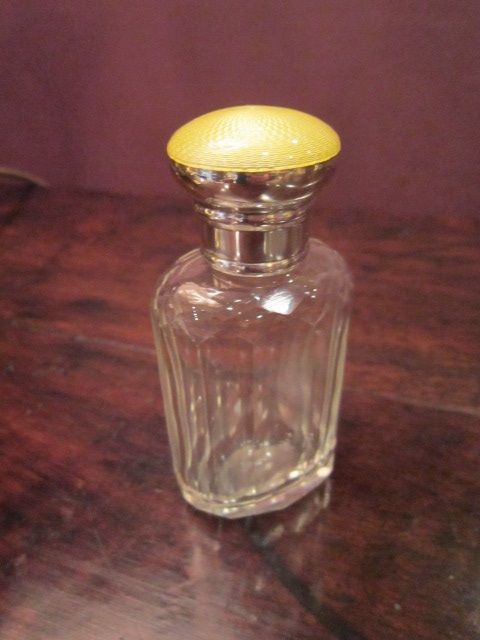 Top Quality George V Silver & Enamel Scent