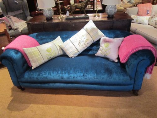 Fabulous Mid Victorian Upholstered Chesterfield