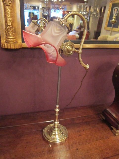 Top Quality Edwardian Rise & Fall Lamp