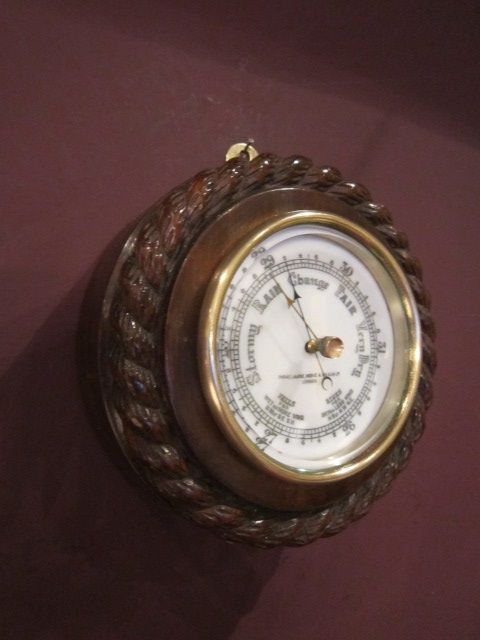 Victorian London Ships Marine Barometer