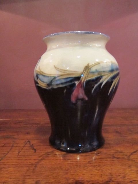Early Moorcroft Pansy Bud Vase
