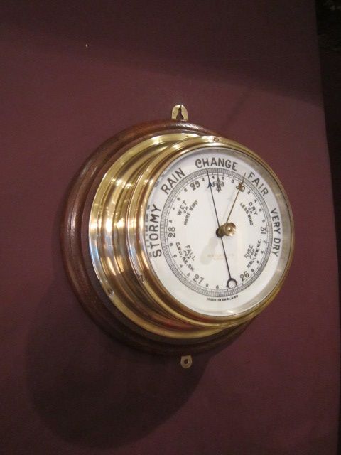 High Quality Victorian London Marine Barometer