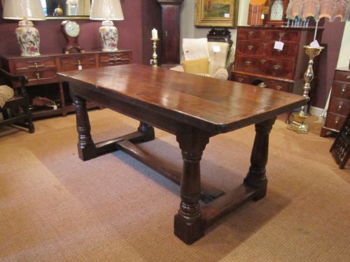 Superb George I Period Oak Refectory Table