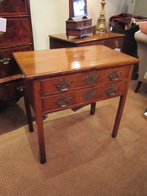 George III Period Walnut Lowboy
