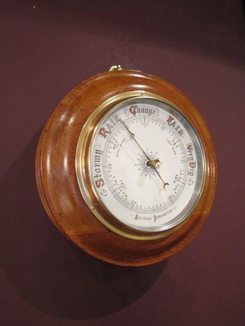 Quality Victorian Double Moulded Case Barometer