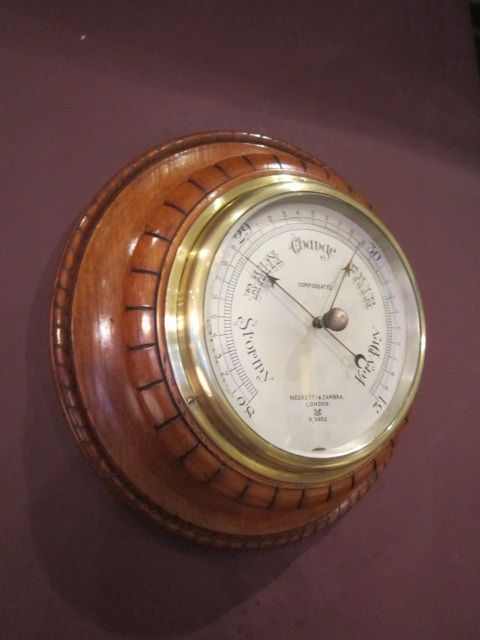 High Quality Victorian Negretti & Zambra Barometer