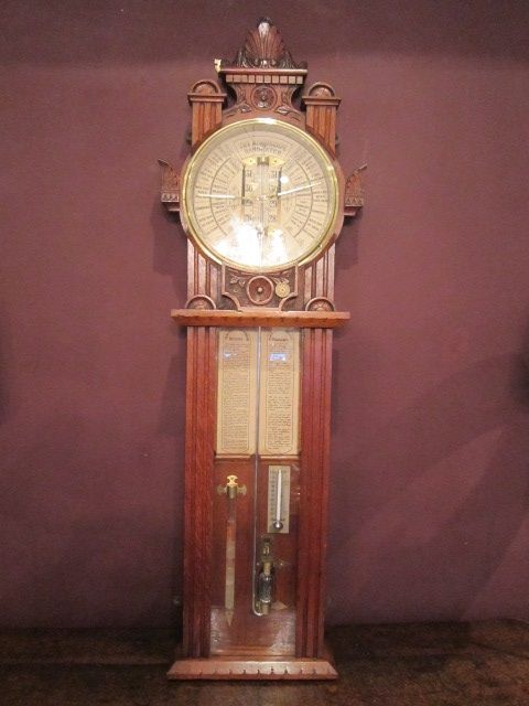Victorian 'Polytechnic' Admiral Fitzroy Barometer
